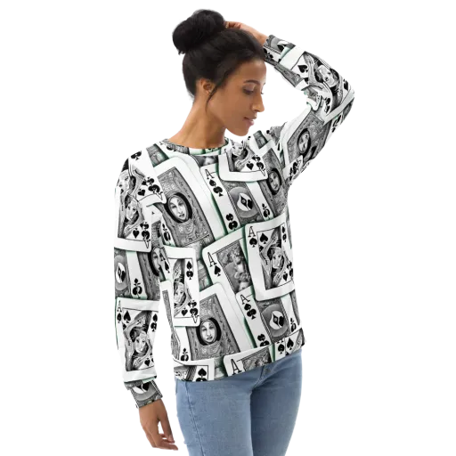 Intense, By Bunny Yeager on a Sweatshirt