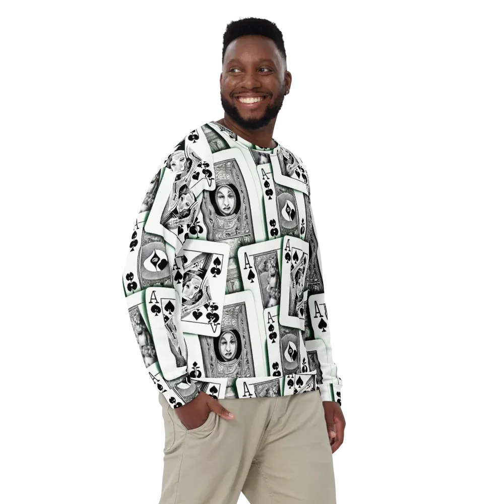 Intense, By Bunny Yeager on Sweatshirt — Front