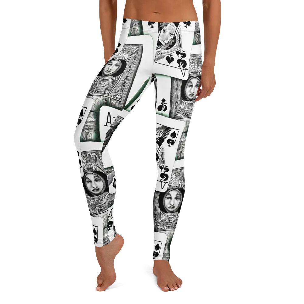 Intense, By Bunny Yeager on Leggings — Front