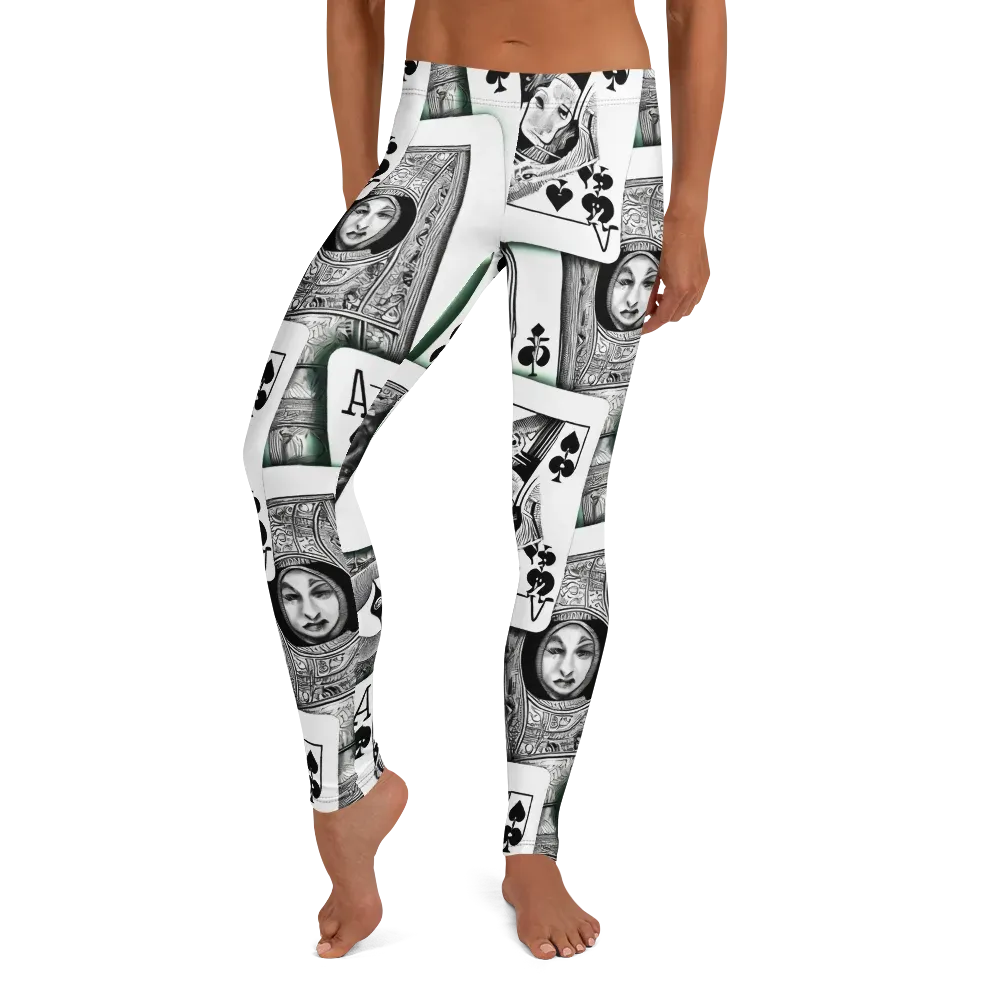Intense, By Bunny Yeager on Leggings — Front