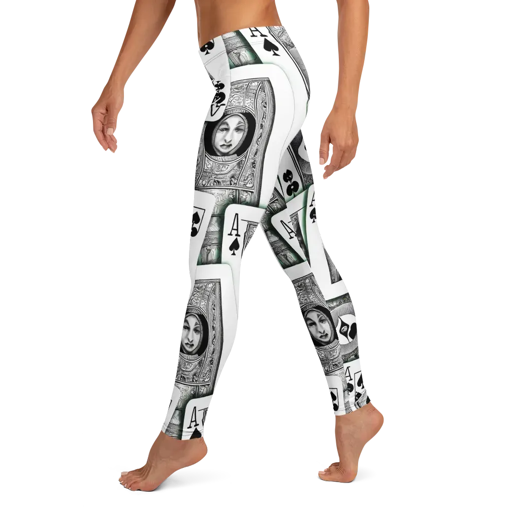 Intense, By Bunny Yeager on Leggings — Left