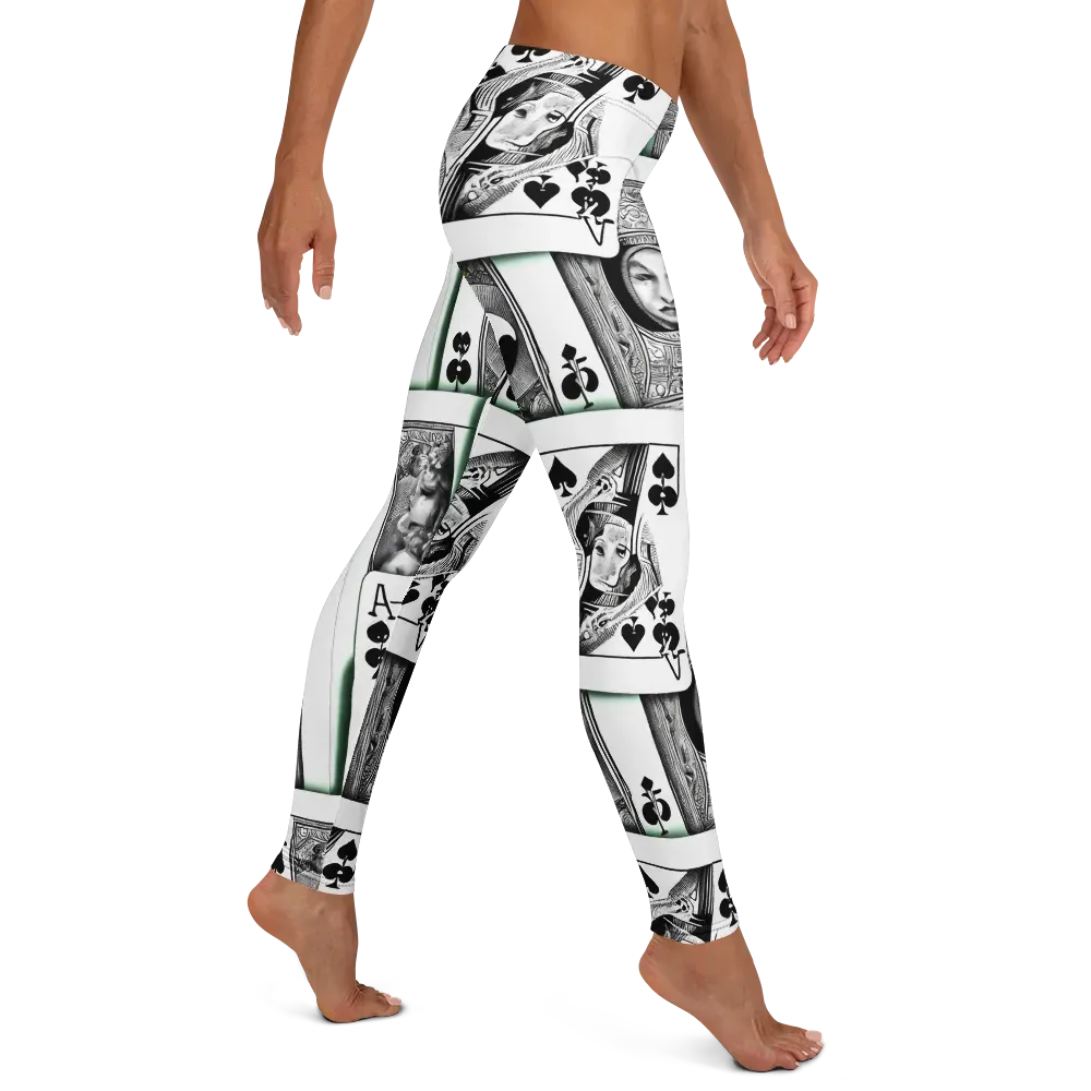 Intense, By Bunny Yeager on Leggings — Right