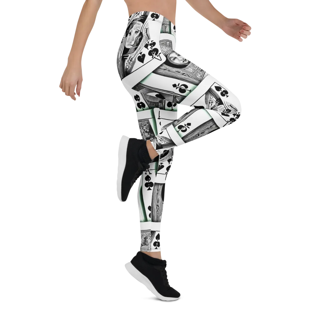 Intense, By Bunny Yeager on Leggings — Right