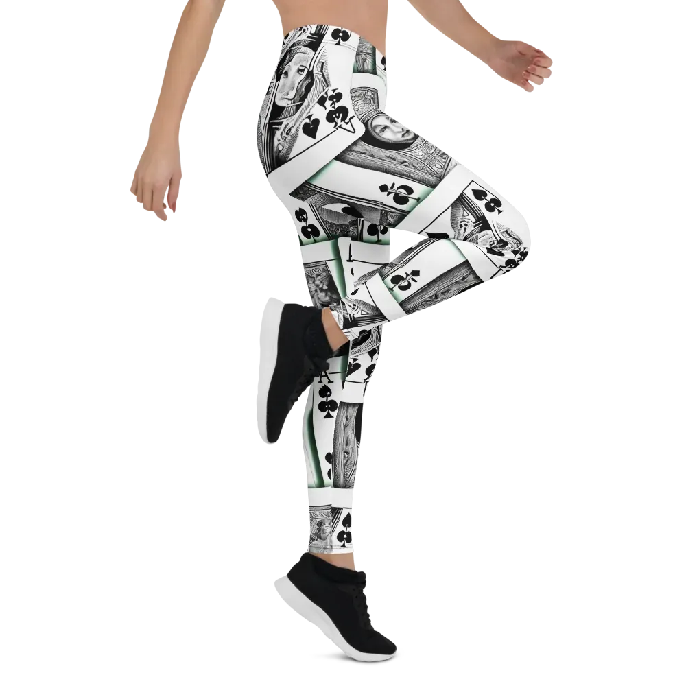 Intense, By Bunny Yeager on Leggings — Right