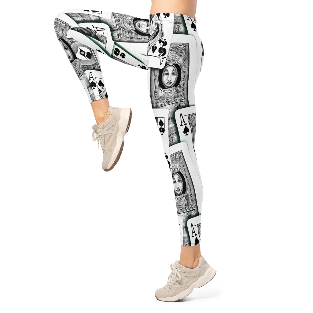 Intense, By Bunny Yeager on Leggings — Left
