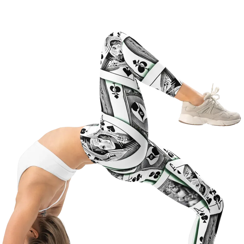 Intense, By Bunny Yeager on Leggings — Right