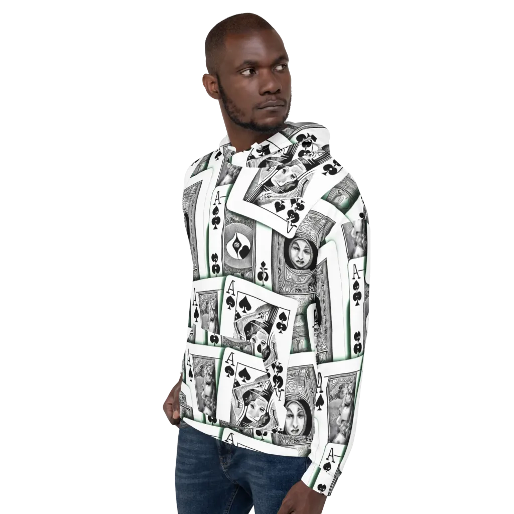 Intense, By Bunny Yeager on Hoodie — Left