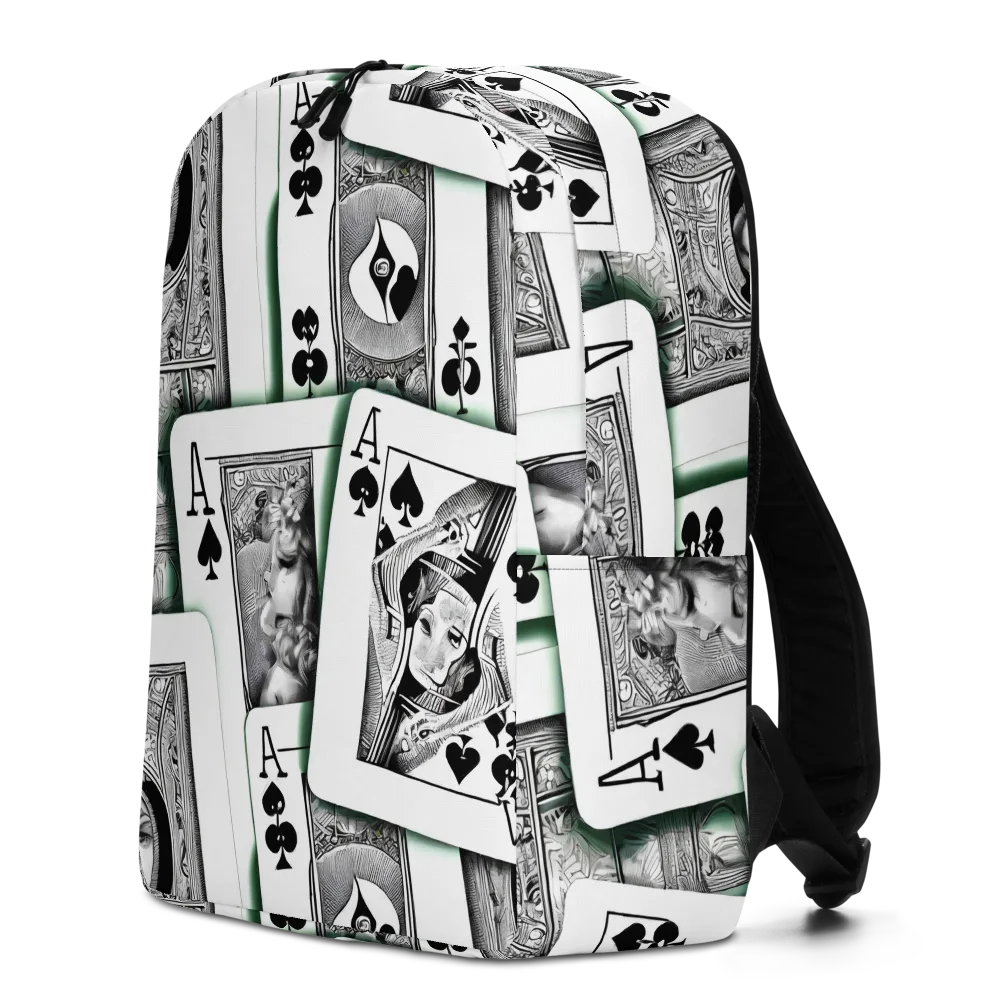 Intense, By Bunny Yeager on Minimalist Backpack — Left