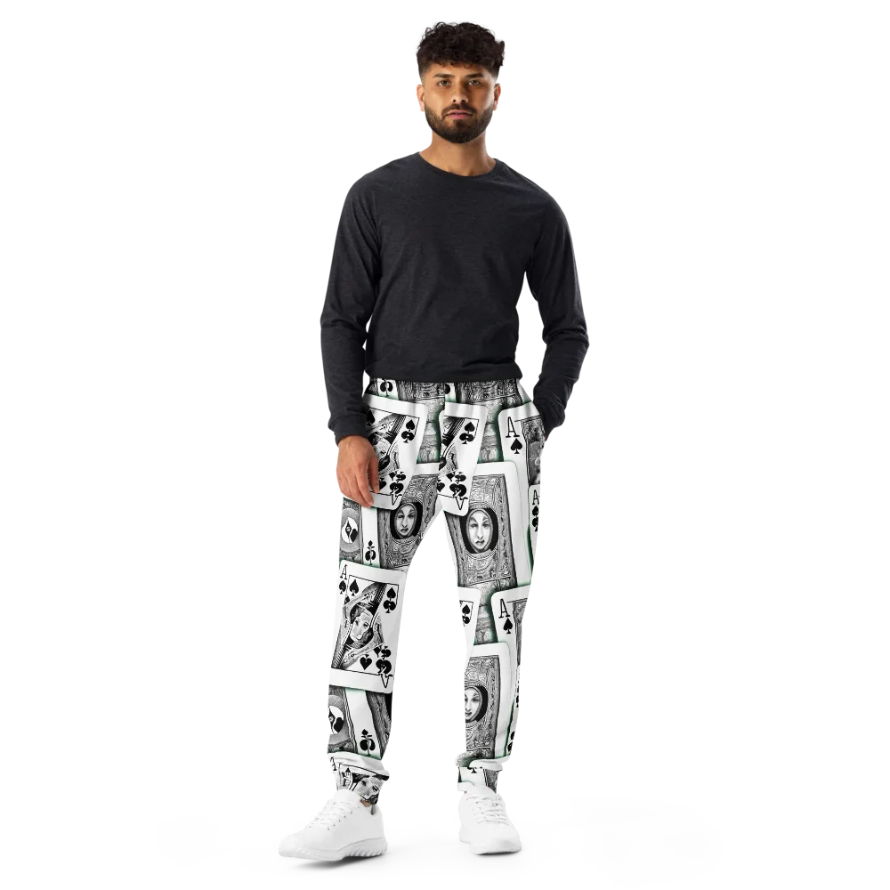 Intense, By Bunny Yeager on Men's Joggers — Front
