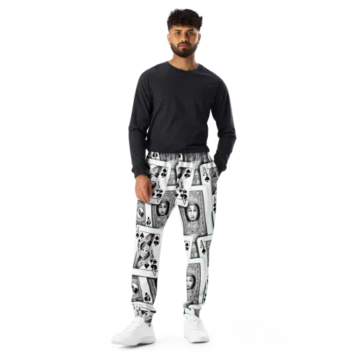 Intense, By Bunny Yeager on a Men's Joggers