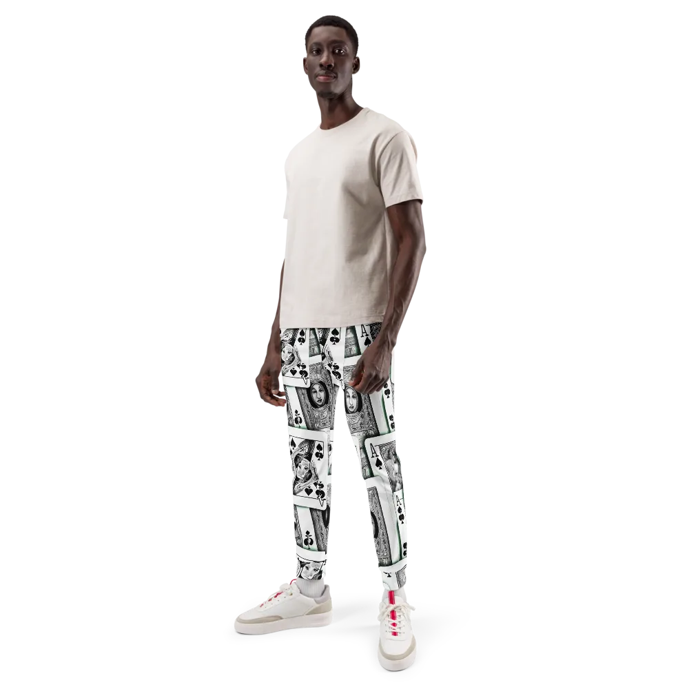 Intense, By Bunny Yeager on Men's Joggers — Front