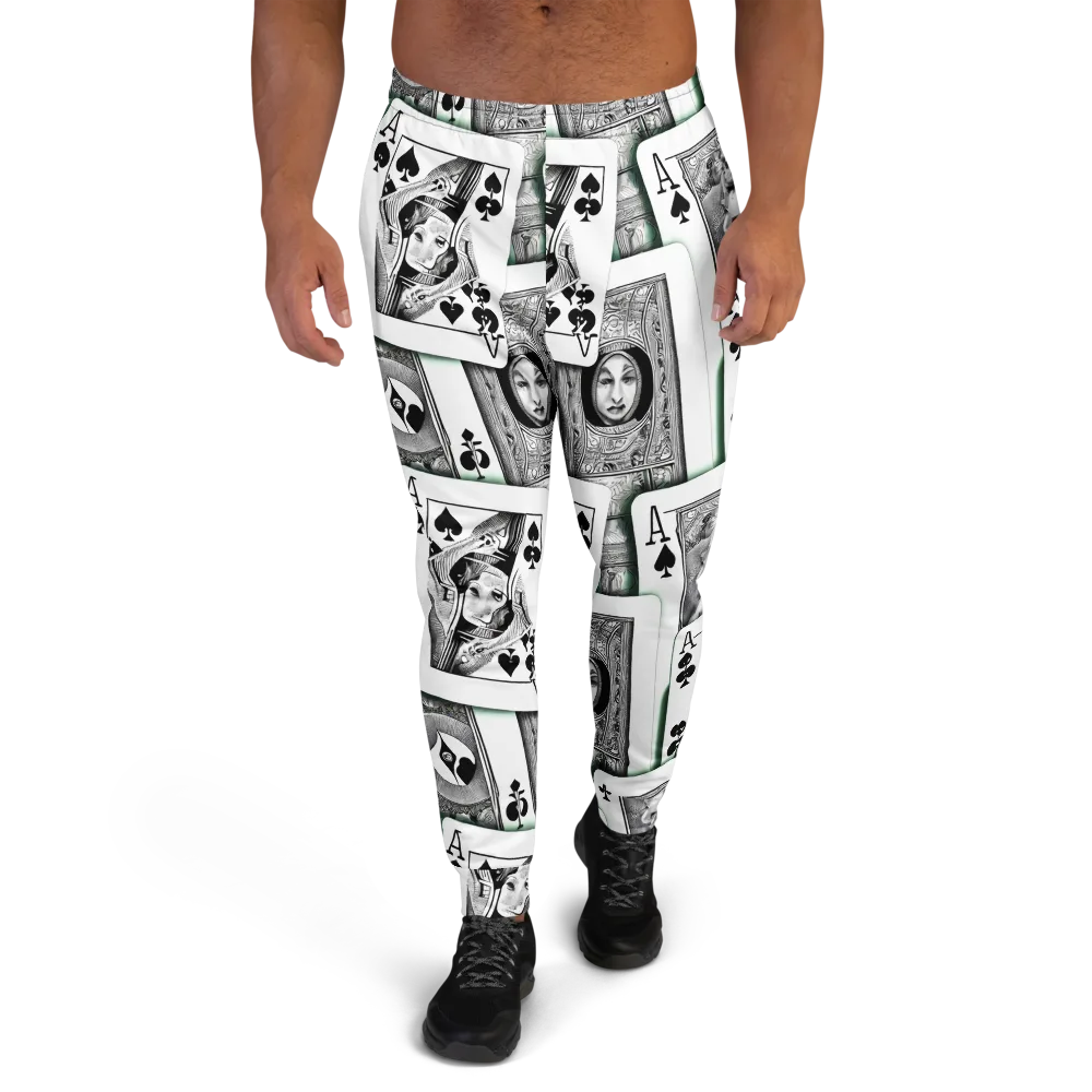 Intense, By Bunny Yeager on Men's Joggers — Front
