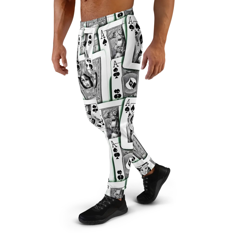 Intense, By Bunny Yeager on Men's Joggers — Left