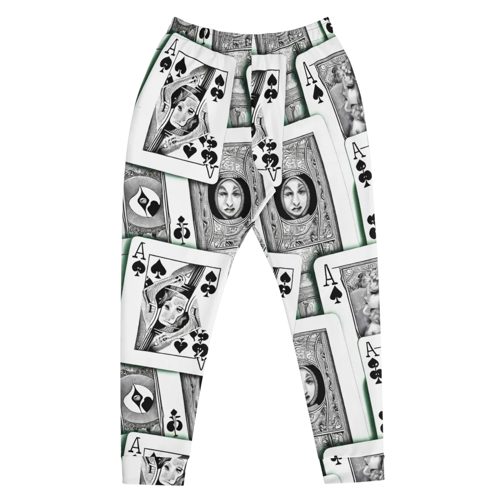 Intense, By Bunny Yeager on Men's Joggers — Front