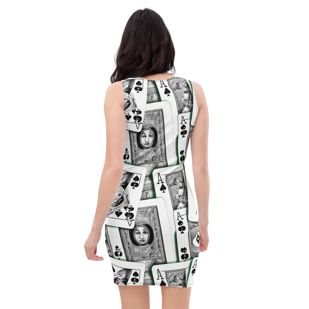 Intense, By Bunny Yeager on Bodycon Dress — Back