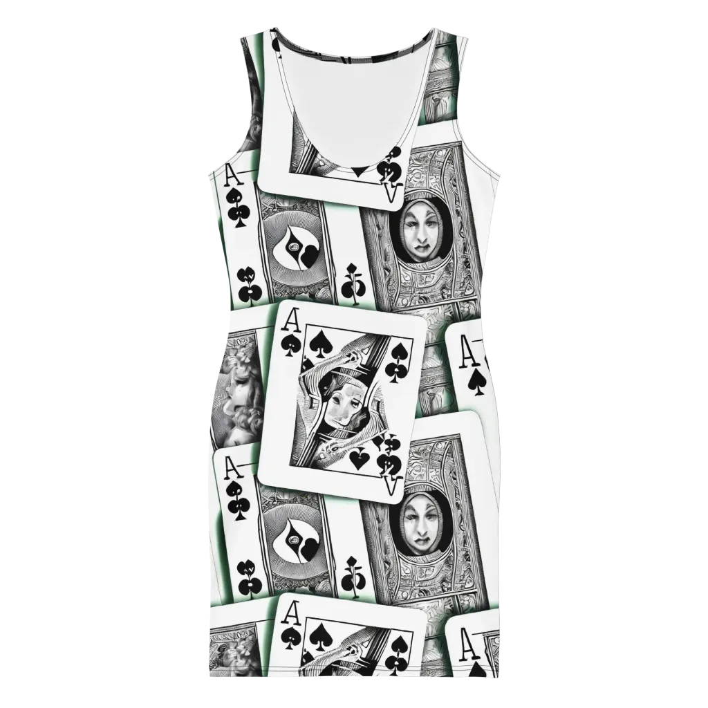 Intense, By Bunny Yeager on Bodycon Dress — Front