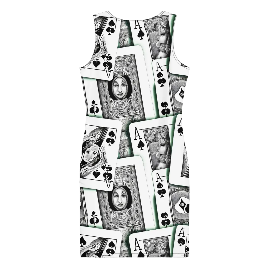 Intense, By Bunny Yeager on Bodycon Dress — Back
