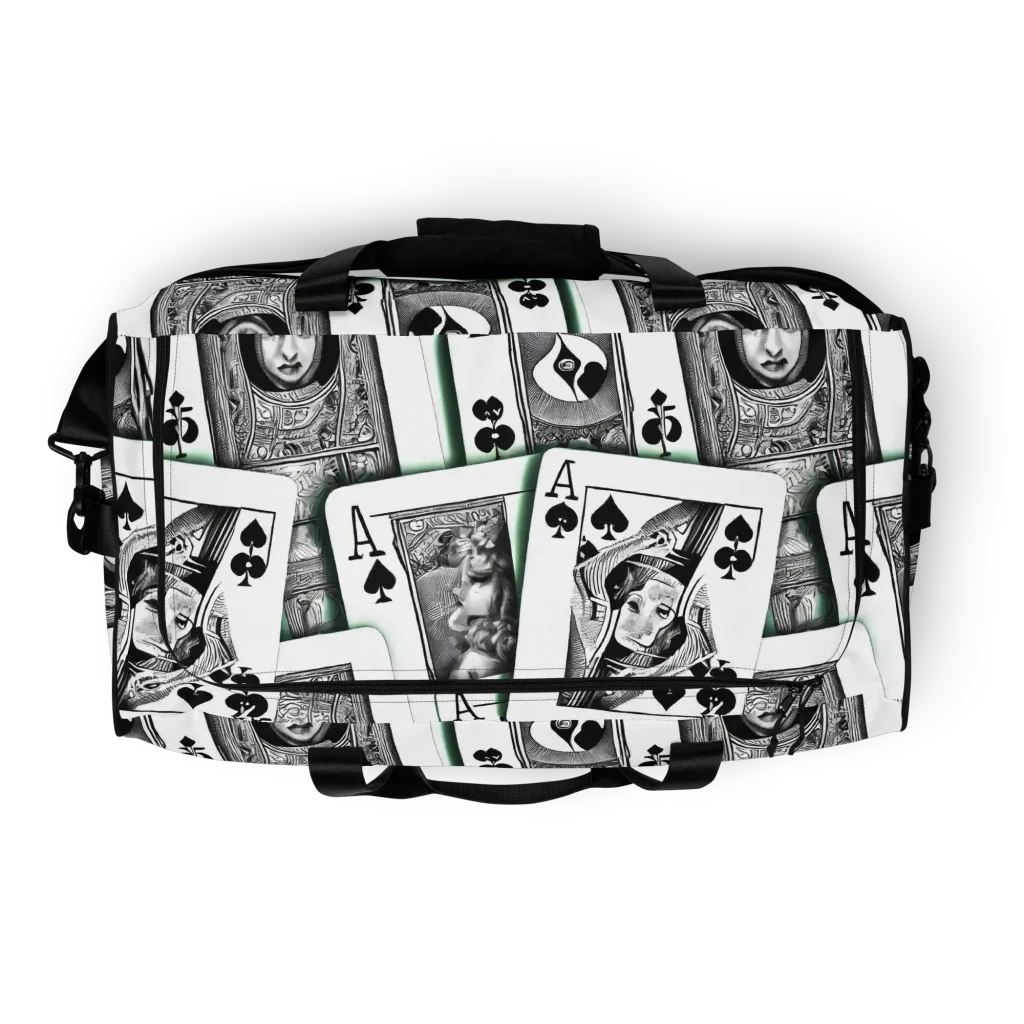 Intense, By Bunny Yeager on Duffle Bag — Top