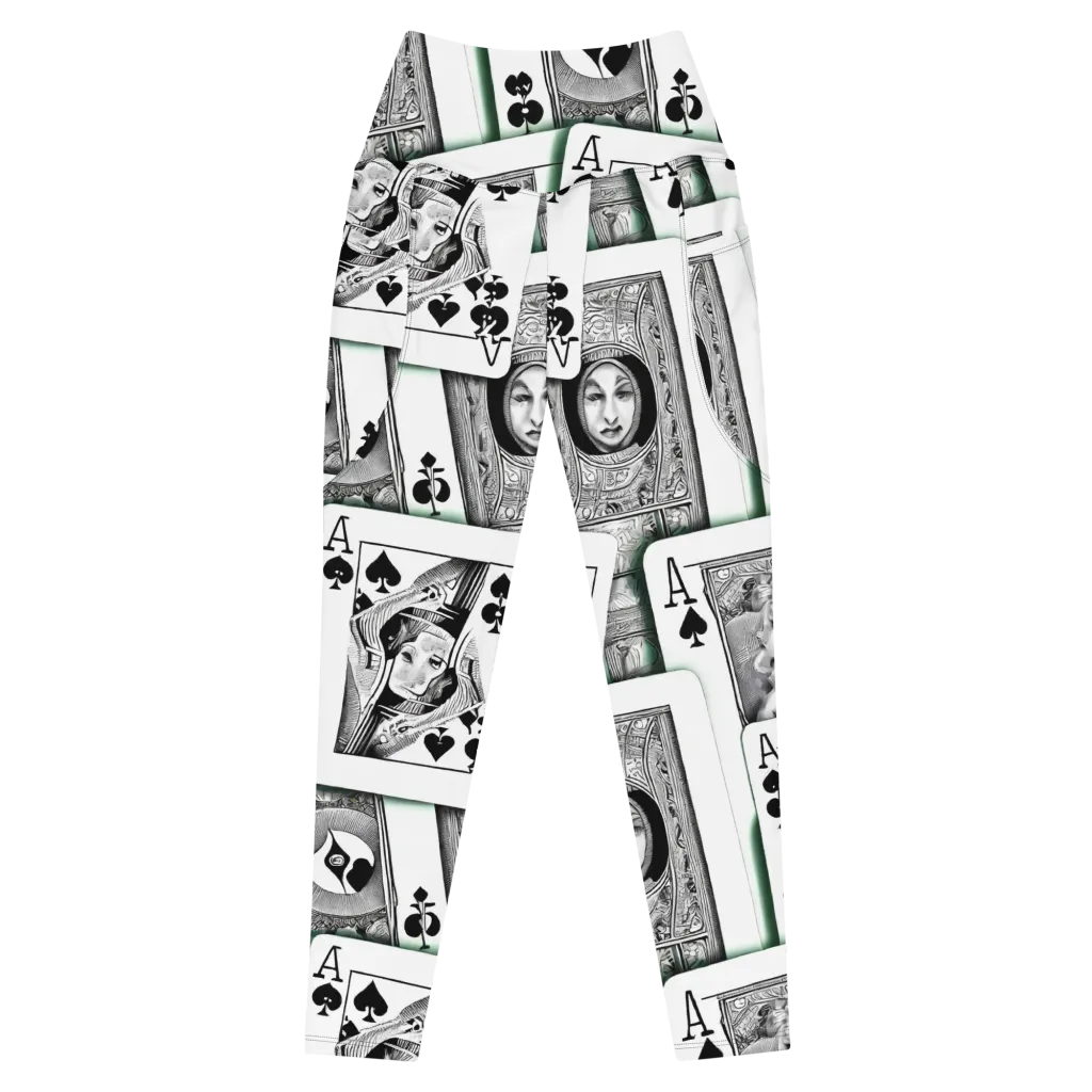 Intense, By Bunny Yeager on Leggings with Pockets — Front