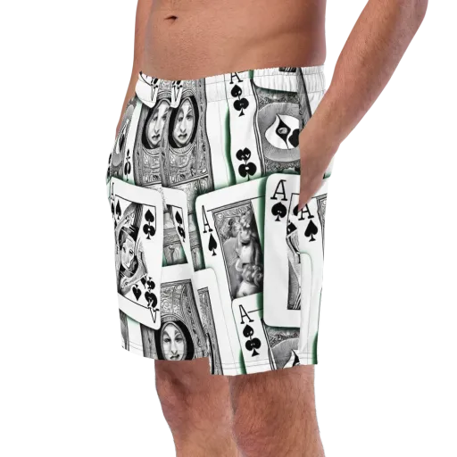 Intense, By Bunny Yeager on a Swim Trunks