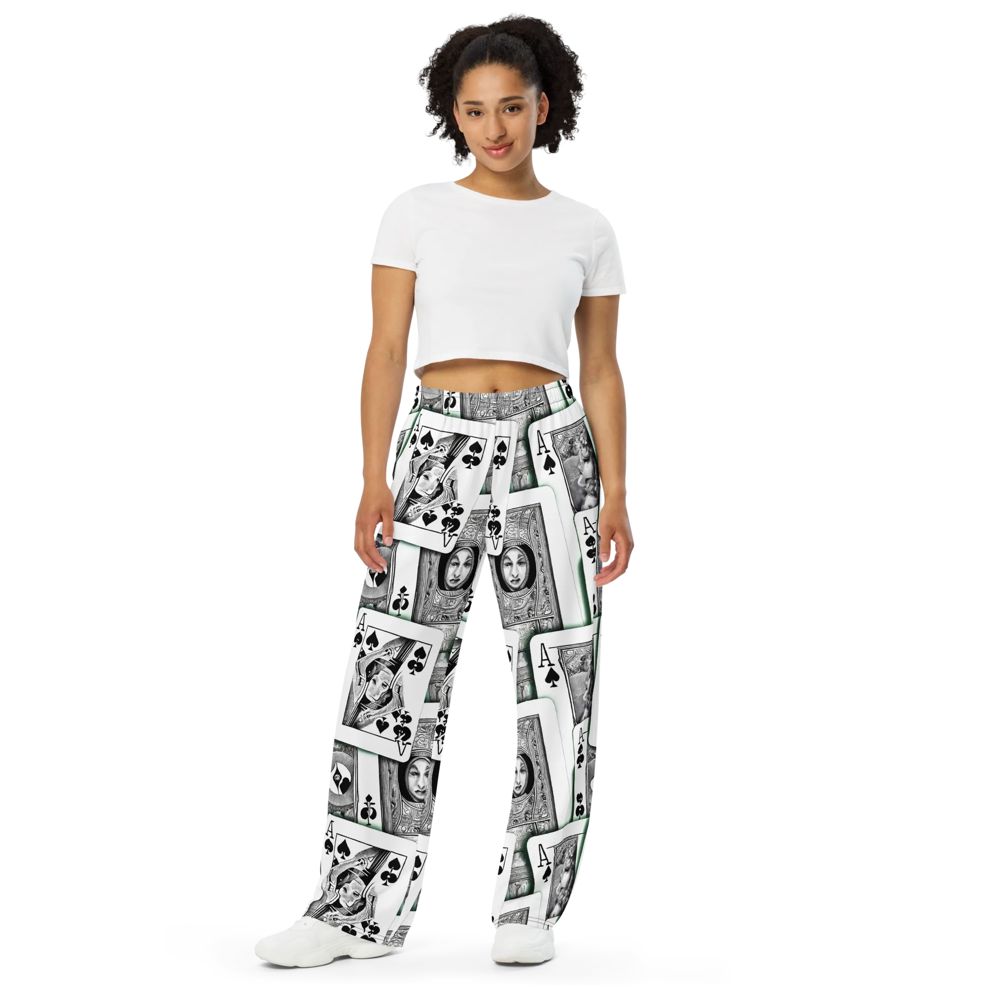 Intense, By Bunny Yeager on Wide-Leg Pants — Front