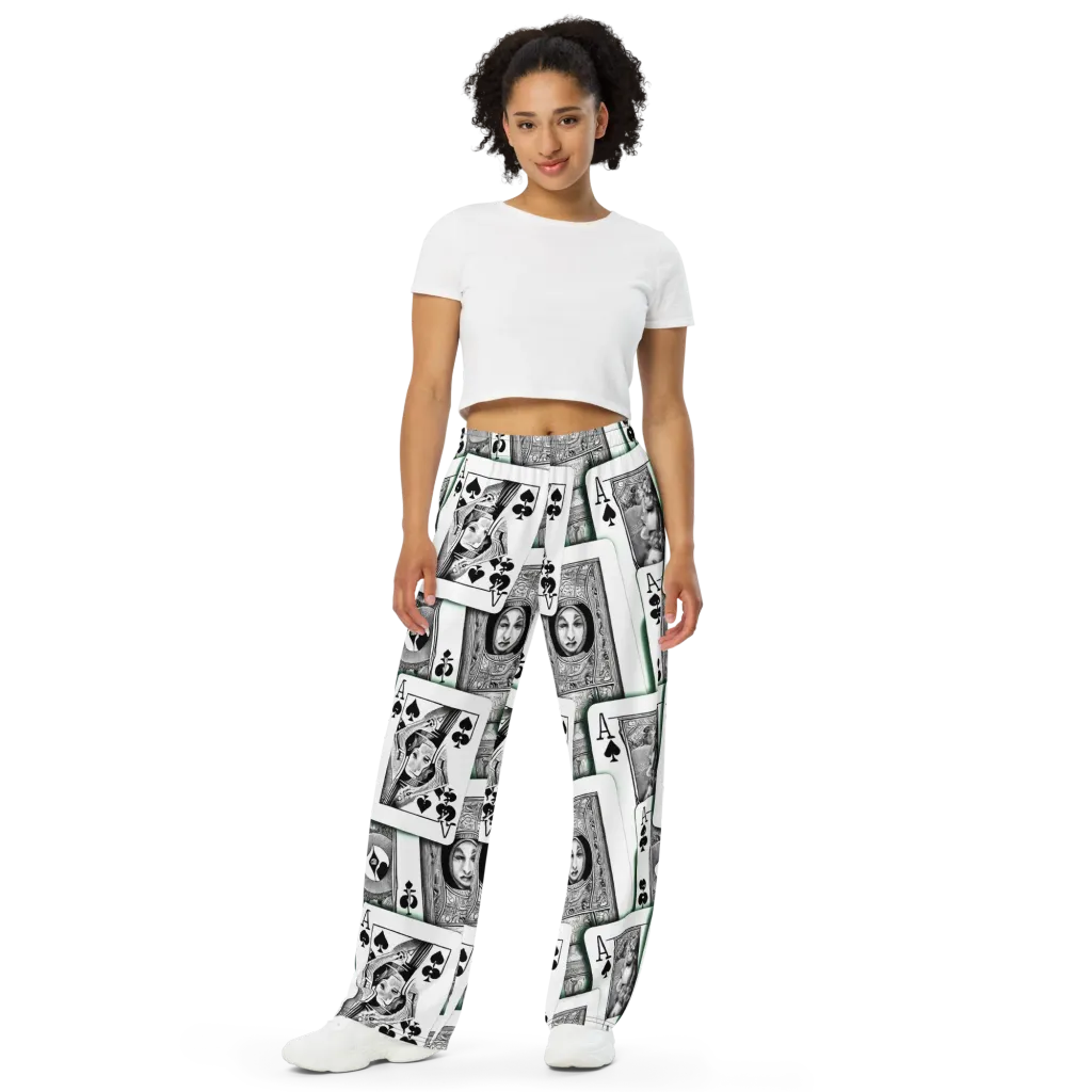 Intense, By Bunny Yeager on Wide-Leg Pants — Front