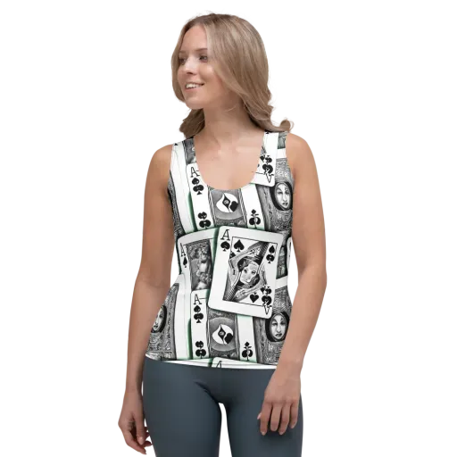 Intense, By Bunny Yeager on a Women's Tank Top