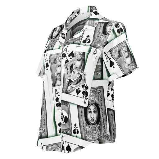 Intense, By Bunny Yeager on a Women's Short Sleeve Pajama Top