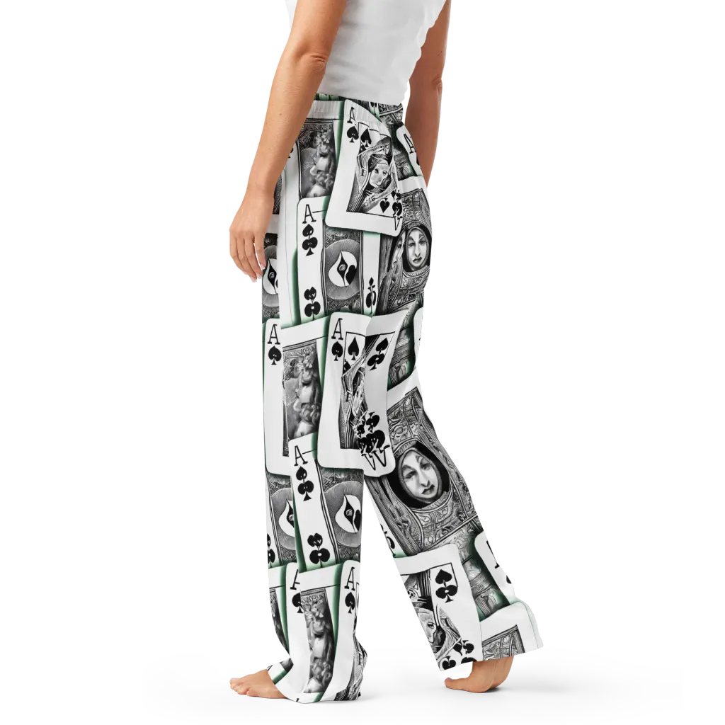 Intense, By Bunny Yeager on Women's Pajama Pants — Left