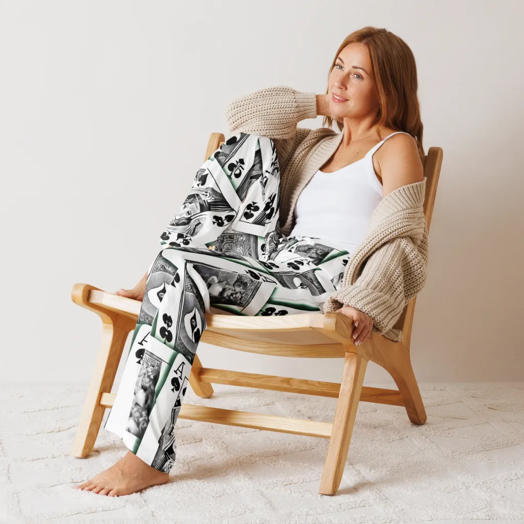 Intense, By Bunny Yeager on Women's Pajama Pants — Front