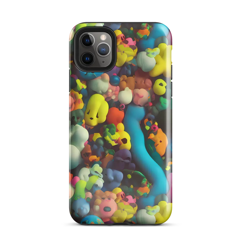 Bubble Pop Art on Tough Case for iPhone® — Front