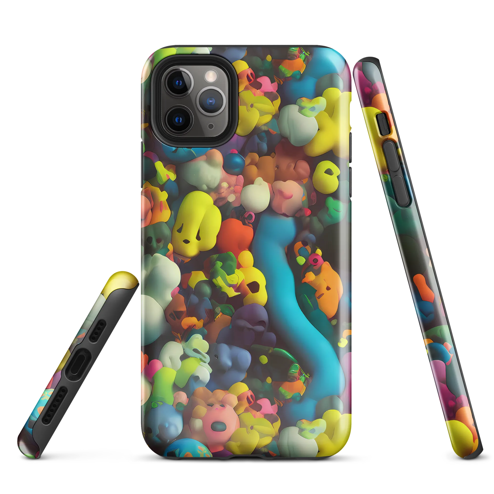 Bubble Pop Art on Tough Case for iPhone® — Front