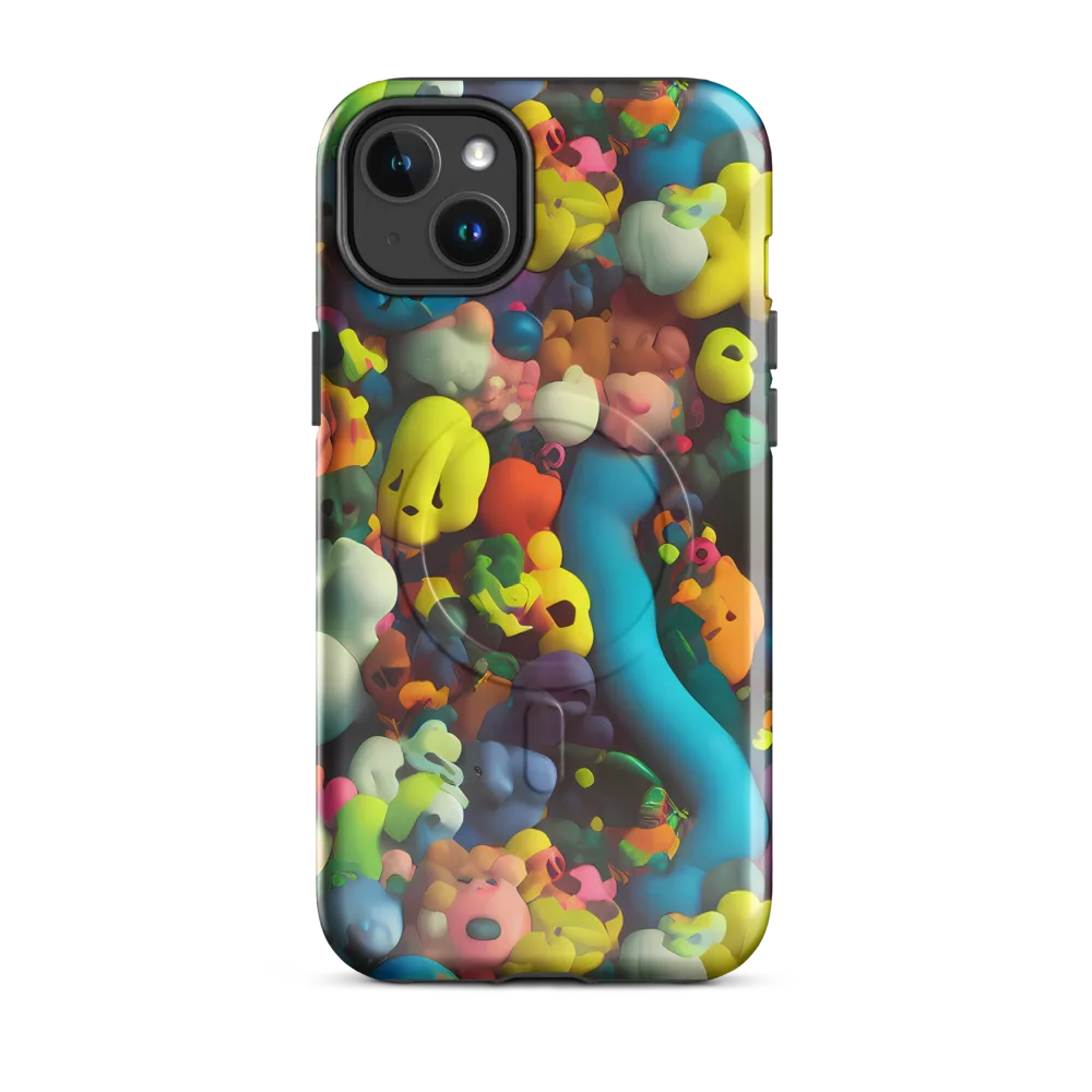 Bubble Pop Art on MagSafe Tough Case for iPhone® — Front