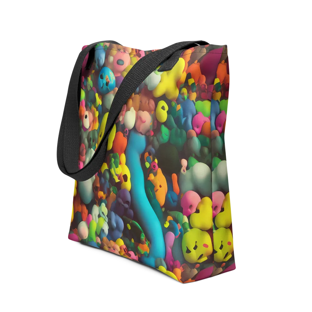 Bubble Pop Art on Tote Bag — Front