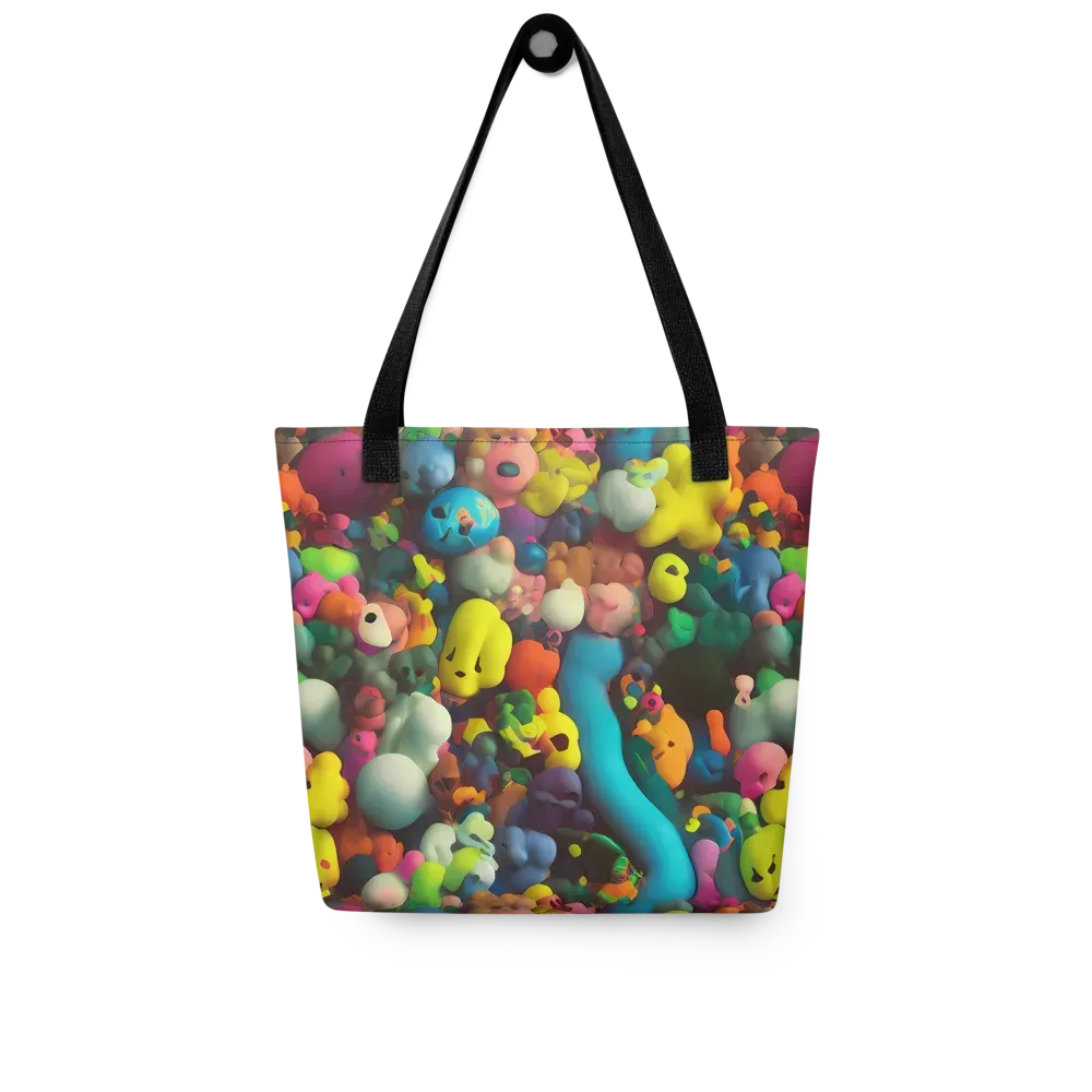 Bubble Pop Art on Tote Bag — Front