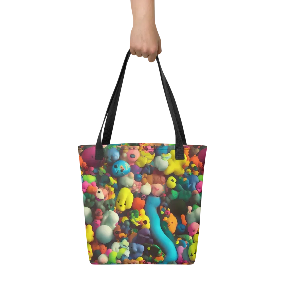 Bubble Pop Art on Tote Bag — Front