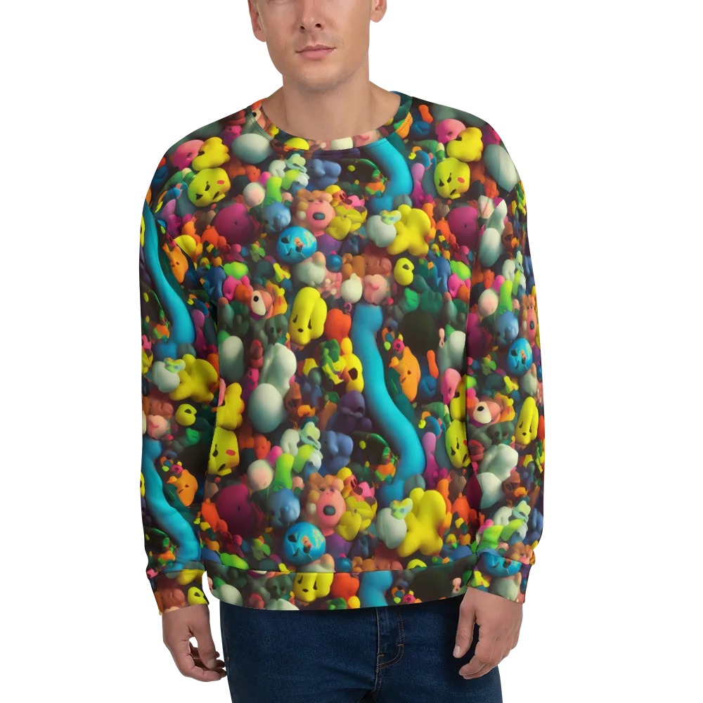 Bubble Pop Art on Sweatshirt — Front
