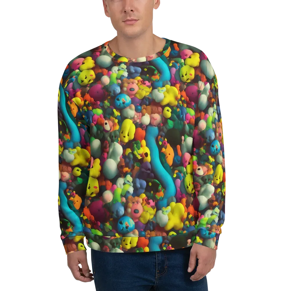 Bubble Pop Art on Sweatshirt — Front