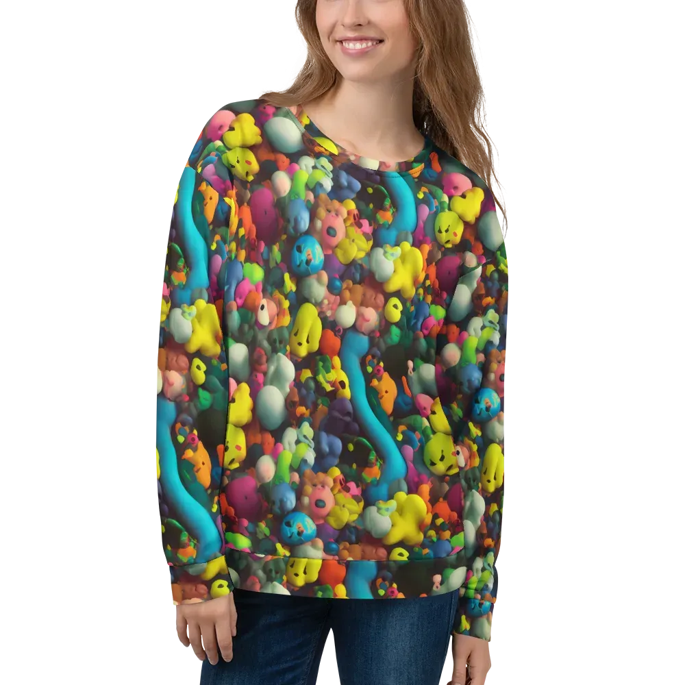 Bubble Pop Art on Sweatshirt — Front