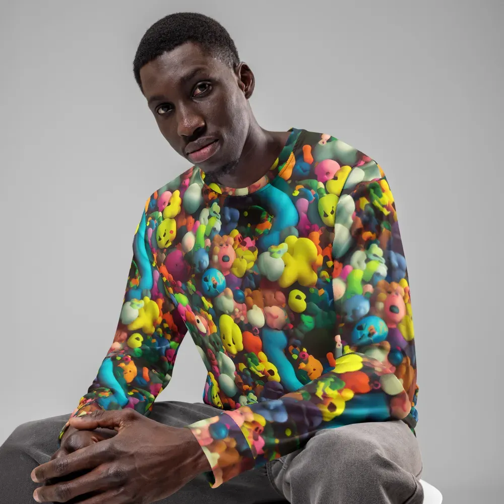 Bubble Pop Art on Sweatshirt — Front