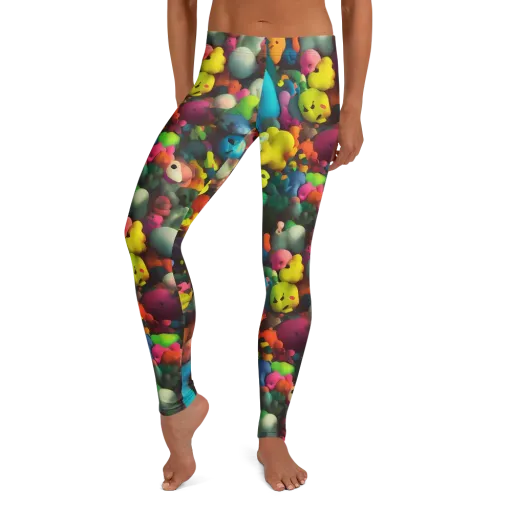 Bubble Pop Art on a Leggings