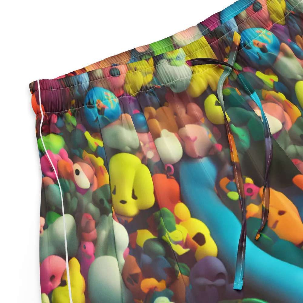 Bubble Pop Art on Women's Pajama Shorts — Product details