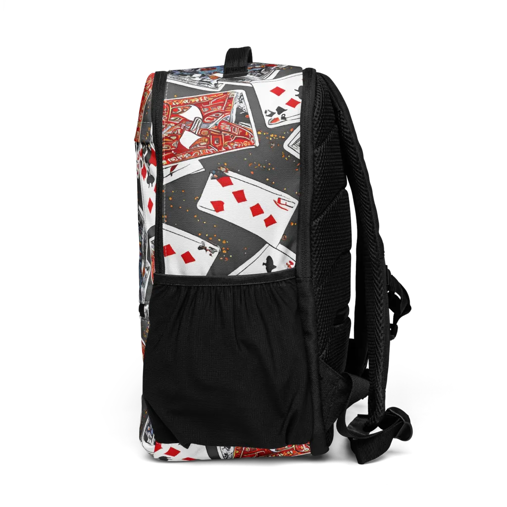 Tessellation, By Rockwell Kent on Utility Backpack — Left