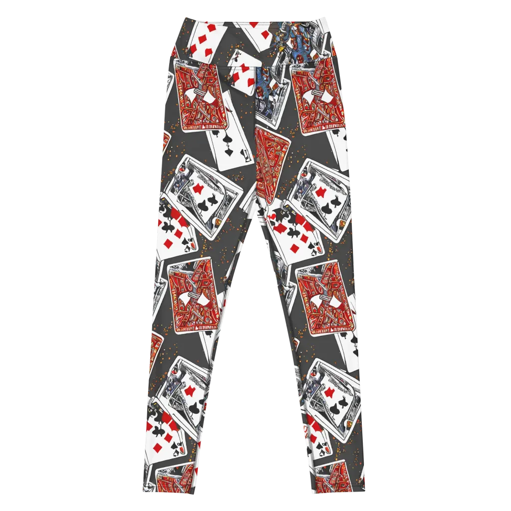 Tessellation, By Rockwell Kent on Yoga Leggings — Front