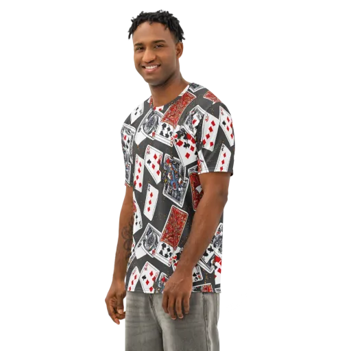 Tessellation, By Rockwell Kent on a Men's Cotton Crew Neck T-Shirt
