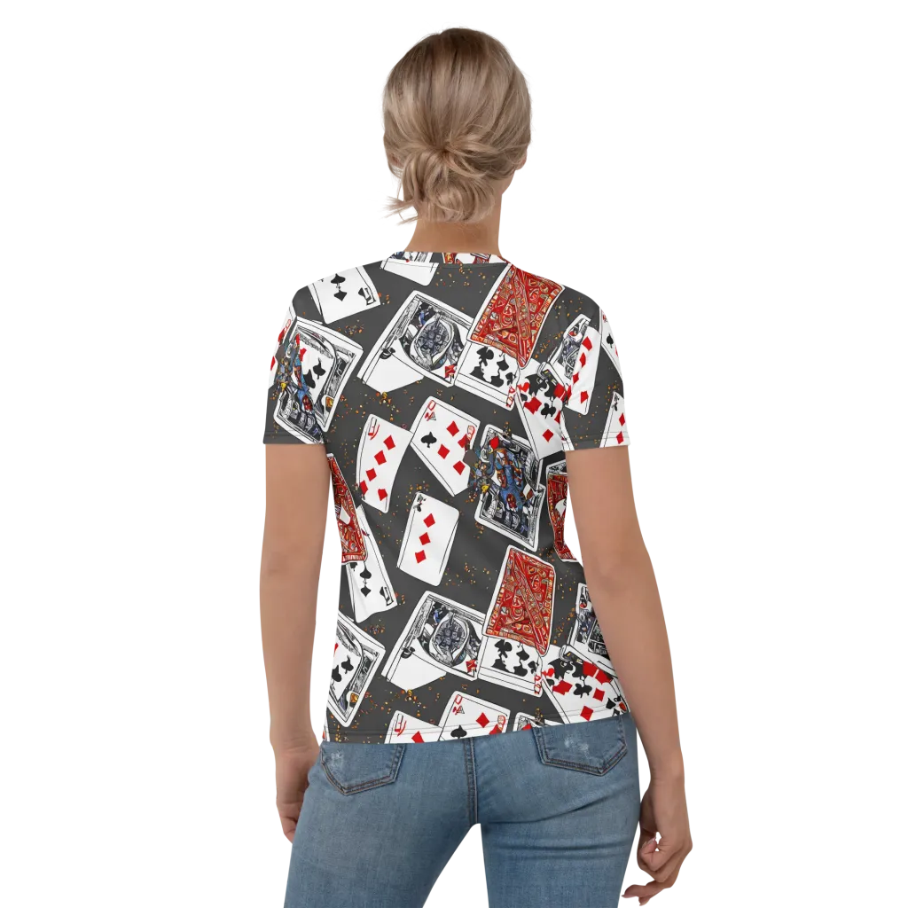 Tessellation, By Rockwell Kent on Women's Crew Neck T-Shirt — Back