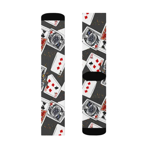 Tessellation, By Rockwell Kent on a Socks