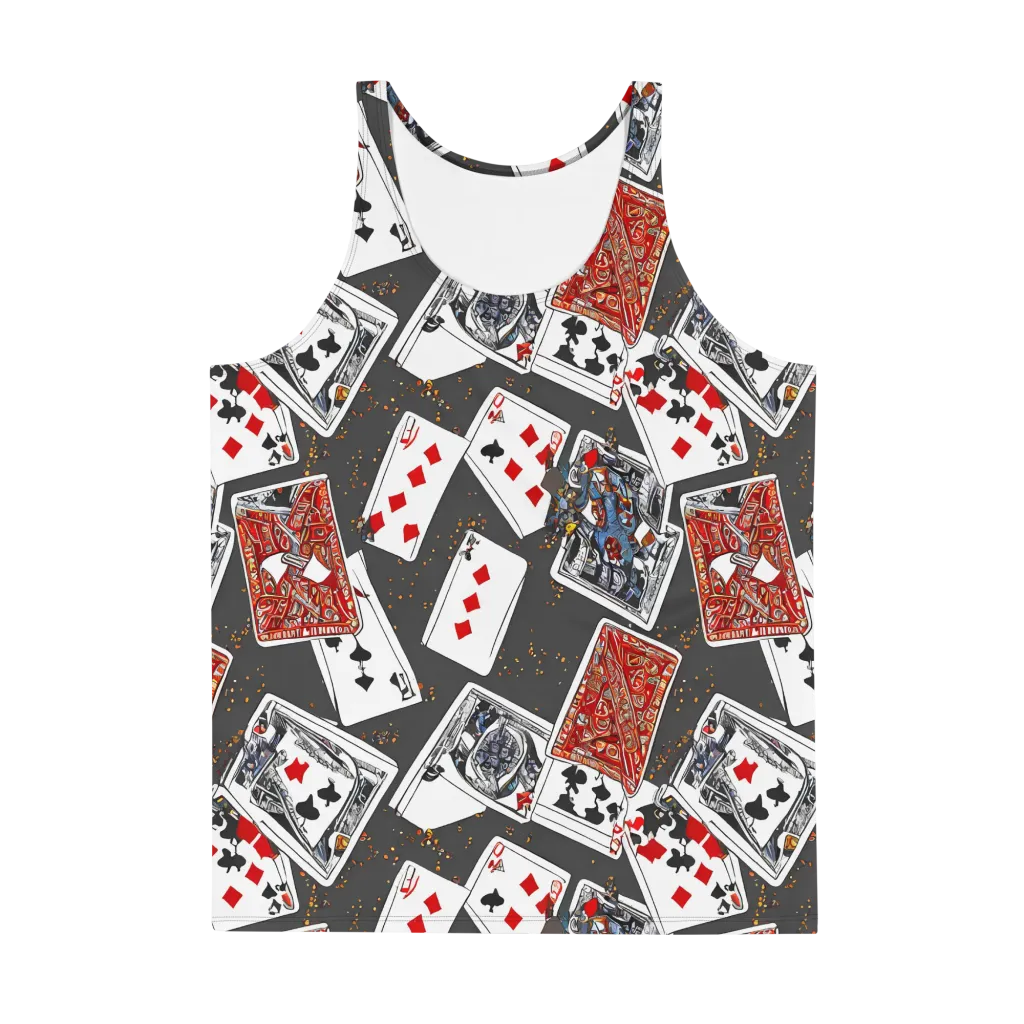 Tessellation, By Rockwell Kent on Men's Tank Top — Front