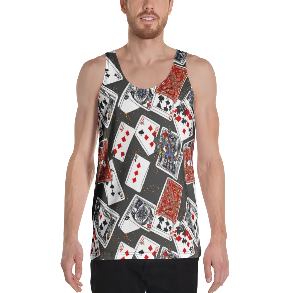Tessellation, By Rockwell Kent on Men's Tank Top — Front