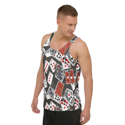 Tessellation, By Rockwell Kent on a Men's Tank Top